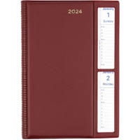 collins belmont special purpose 287w.v78 diary a5 burgundy