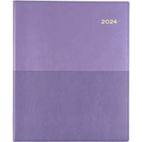 collins vanessa 325.v55 diary week to view quarto purple