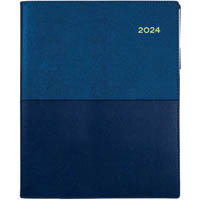 collins vanessa 325.v59 diary week to view quarto blue