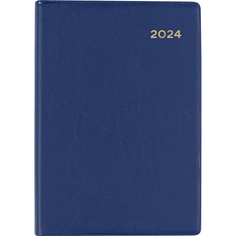 Image for COLLINS BELMONT POCKET 337.V59 DIARY WEEK TO VIEW A7 NAVY from Office Products Depot