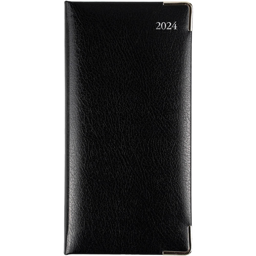 Image for COLLINS MANAGEMENT 379L.B99 DIARY WEEK TO VIEW B6/7 LANDSCAPE BLACK from Ross Office Supplies Office Products Depot