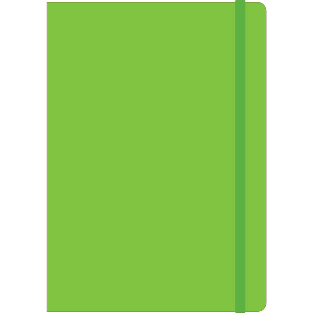 Image for COLLINS LEGACY NOTEBOOK RULED 240 PAGE EXPANDABLE INNER POCKET A5 GREEN from Office Products Depot