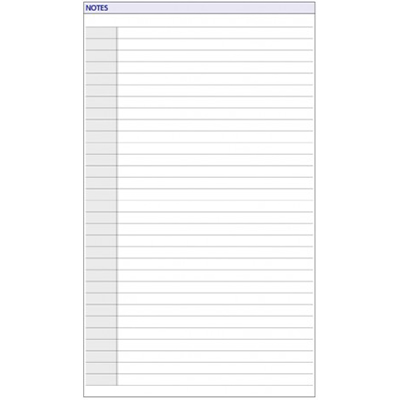 Image for DEBDEN DAYPLANNER DK1007 DESK EDITION REFILL NOTEPAD 216 X 140MM WHITE from MOE Office Products Depot Mackay & Whitsundays