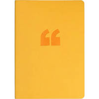 collins edge notebook ruled 240 page rainbow edging a5 yellow
