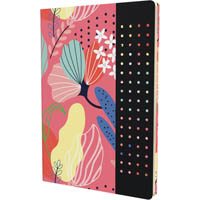 collins kalos notebook ruled 224 page a5 pink