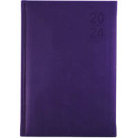 debden silhouette s5100.p55 diary day to page a5 purple