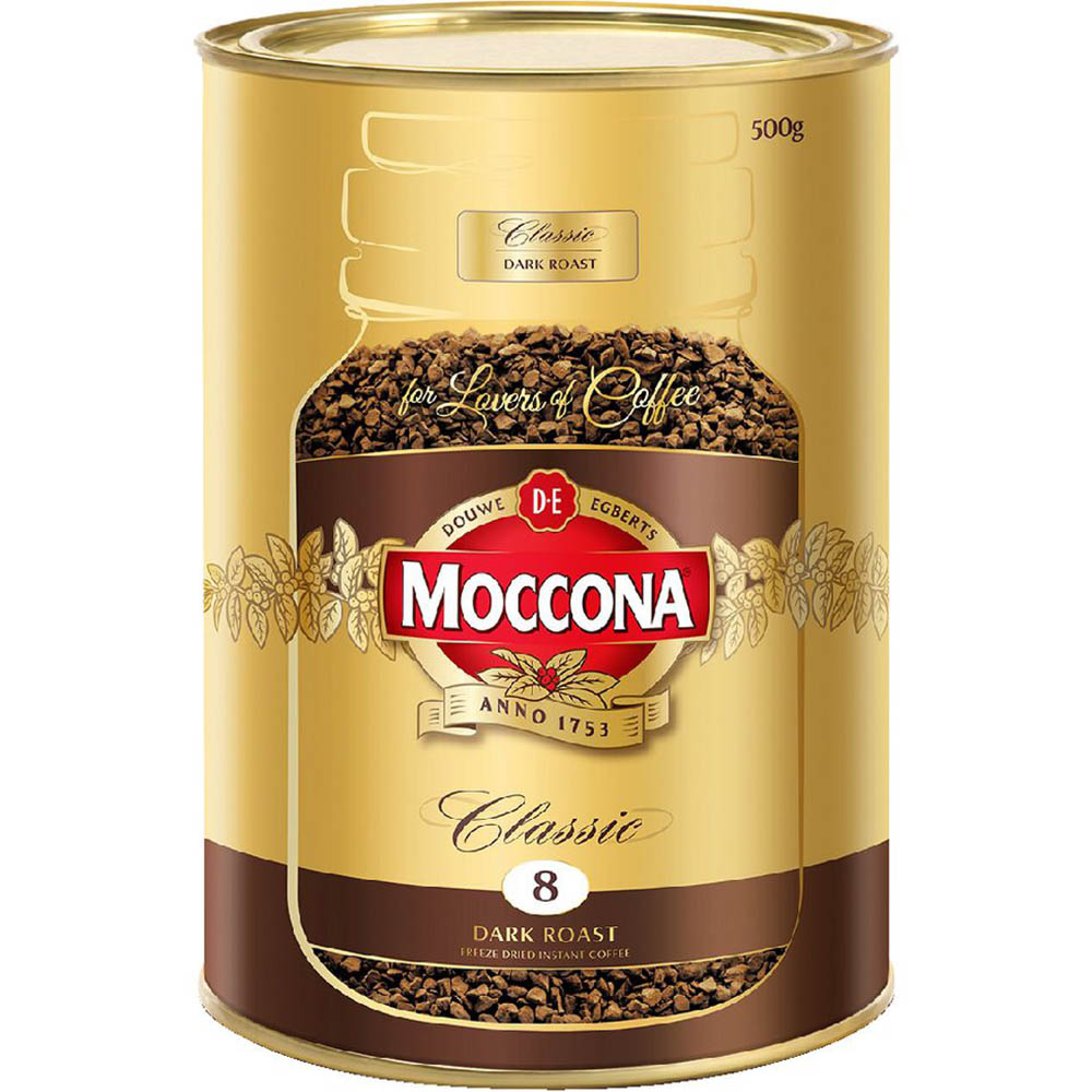 Image for MOCCONA CLASSIC INSTANT COFFEE DARK ROAST 500G CAN from Ross Office Supplies Office Products Depot