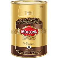 moccona classic instant coffee dark roast 500g can