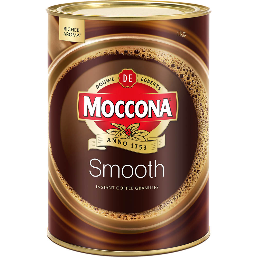 Image for MOCCONA SMOOTH INSTANT COFFEE 1KG CAN from Margaret River Office Products Depot