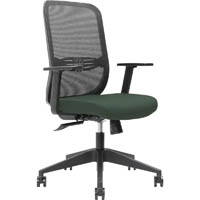 brindis task chair high mesh back nylon base arms forest