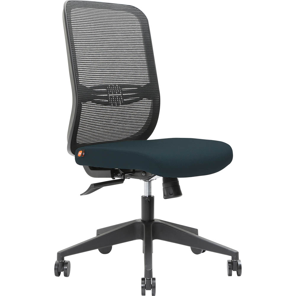 Image for BRINDIS TASK CHAIR HIGH MESH BACK NYLON BASE DENIM from Office Products Depot