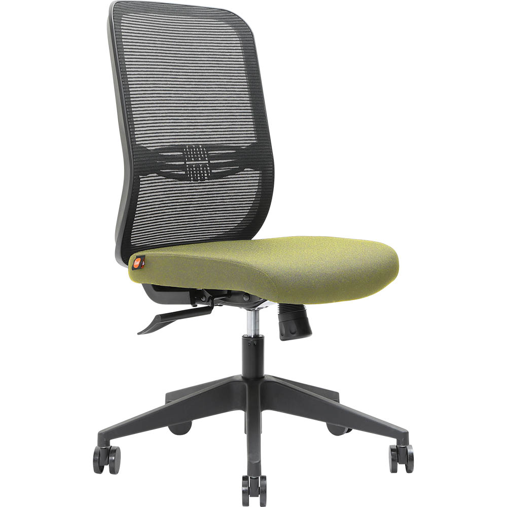 Image for BRINDIS TASK CHAIR HIGH MESH BACK NYLON BASE APPLE from Office Products Depot