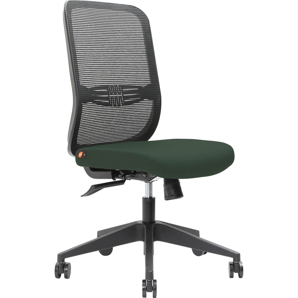 Image for BRINDIS TASK CHAIR HIGH MESH BACK NYLON BASE FOREST from Total Supplies Pty Ltd