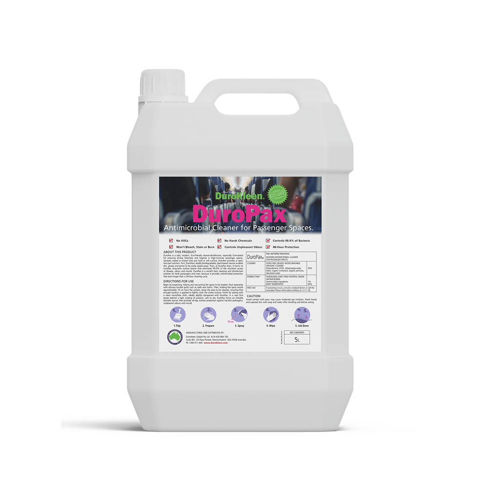 Image for DUROPAX CLEANER AND HOSPITAL GRADE ANTIMICROBIAL DISINFECTANT 5 LITRE from Office Products Depot