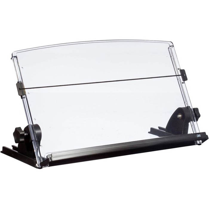 Image for 3M DH630 DOCUMENT HOLDER COMPACT IN-LINE A4 BLACK/CLEAR from Office Products Depot