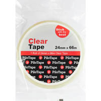 pilotape premium stationery tape 24 x 66m