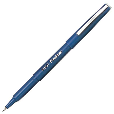 Image for PILOT FINELINER PEN 0.4MM BLUE from Total Supplies Pty Ltd