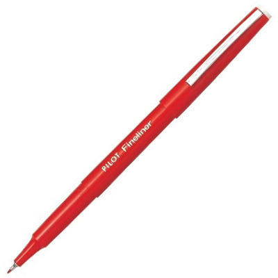 Image for PILOT FINELINER PEN 0.4MM RED from Total Supplies Pty Ltd