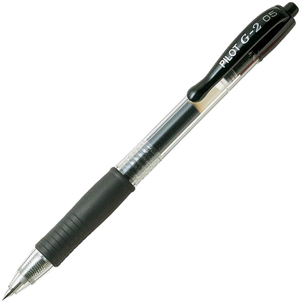 Image for PILOT G2 RETRACTABLE GEL INK PEN 0.5MM BLACK from Albany Office Products Depot