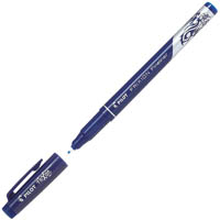 pilot frixion erasable fineliner pen 0.45mm blue