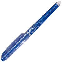 pilot frixion point erasable gel ink pen 0.5mm blue