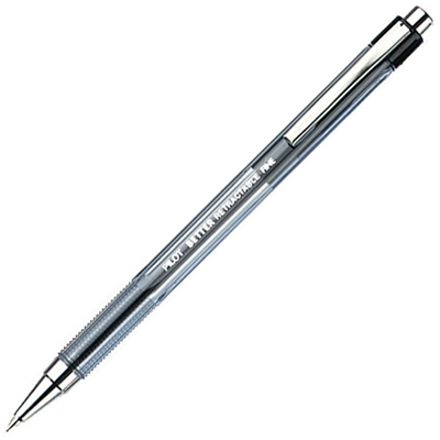 Image for PILOT BP-145 RETRACTABLE BALLPOINT PEN FINE 0.7MM BLACK from Margaret River Office Products Depot