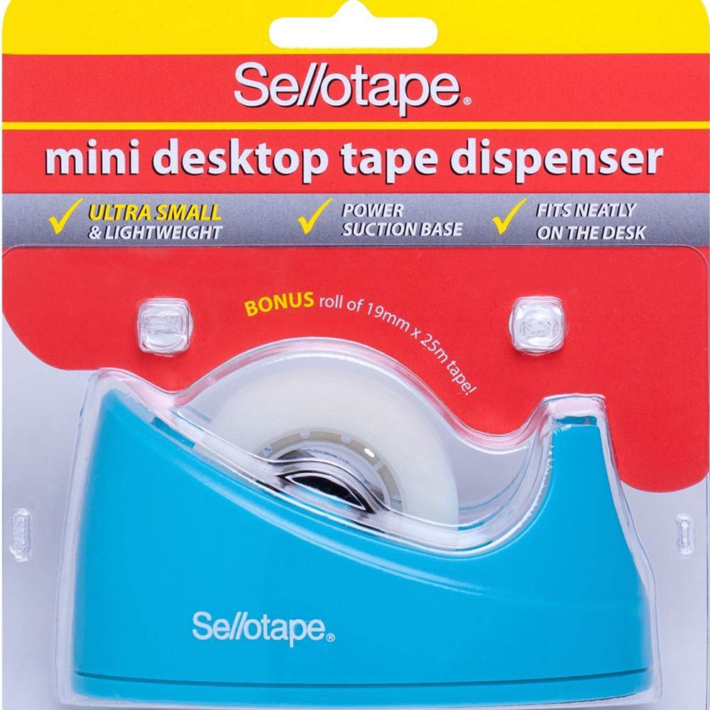 Image for SELLOTAPE MINI DESKTOP TAPE DISPENSER from MOE Office Products Depot Mackay & Whitsundays