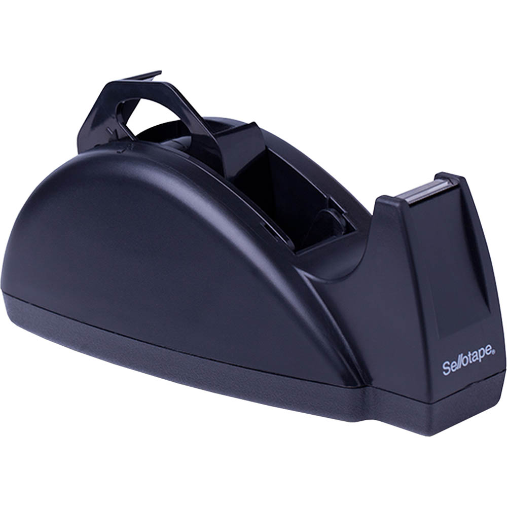 Image for SELLOTAPE DESKTOP TAPE DISPENSER DUAL CORE BLACK from Australian Stationery Supplies Office Products Dep