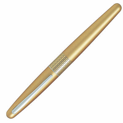 Image for PILOT MR1 FOUNTAIN PEN GOLD BARREL MEDIUM NIB BLACK from Albany Office Products Depot