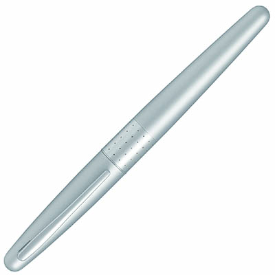 Image for PILOT MR1 FOUNTAIN PEN SILVER BARREL MEDIUM NIB BLACK from Ross Office Supplies Office Products Depot