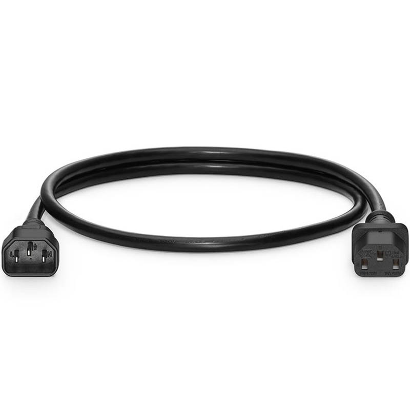 Image for CYBERPOWER UPS POWER CABLE IEC-C13 FEMALE TO IEC-C14 MALE 2M BLACK from MOE Office Products Depot Mackay & Whitsundays