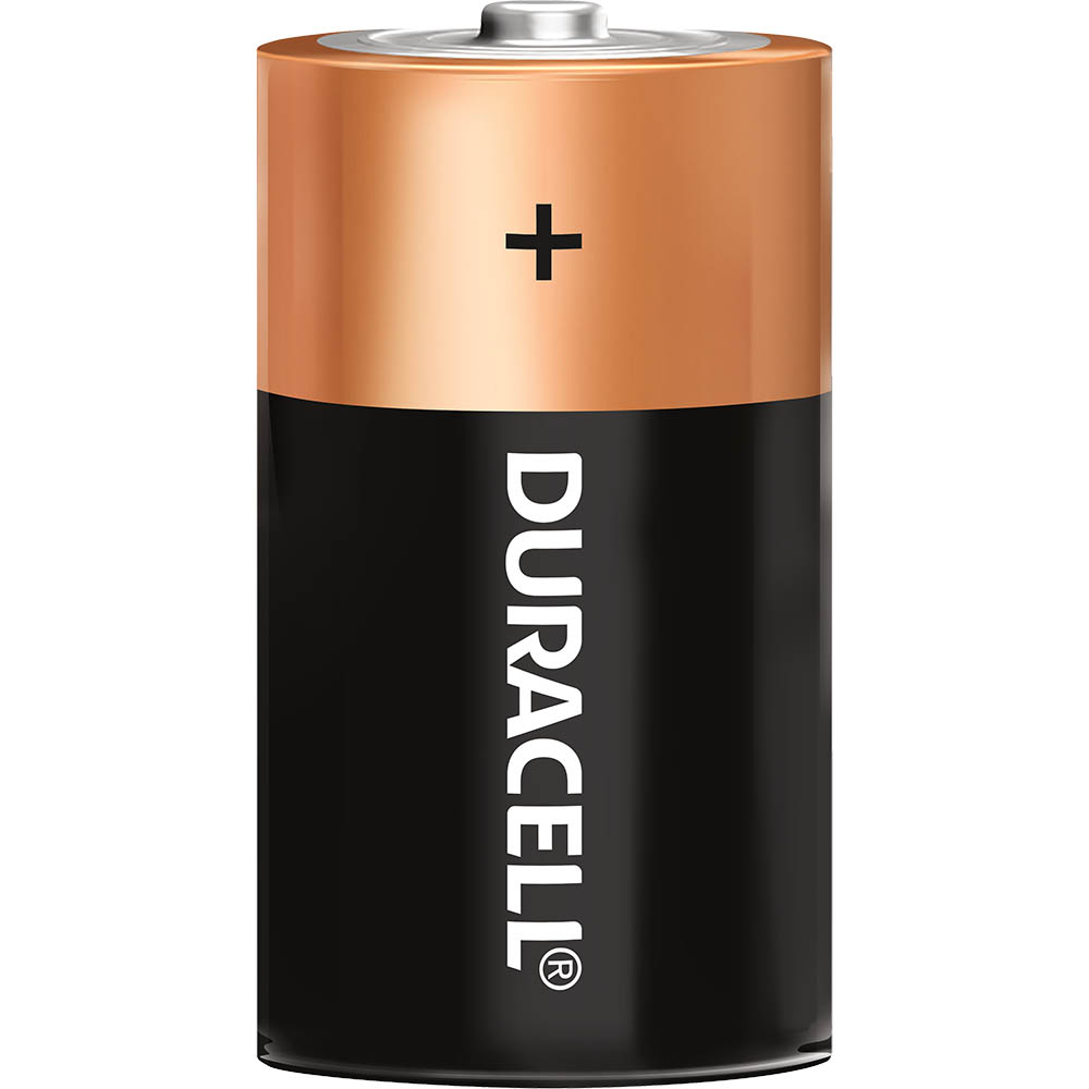 Image for DURACELL COPPERTOP ALKALINE D BATTERY from MOE Office Products Depot Mackay & Whitsundays