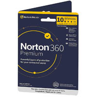 norton 360 premium anti virus software 1 user 10 device 1 year