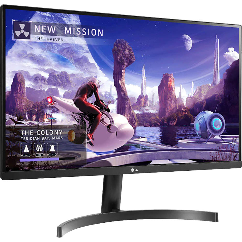 Image for LG 27QN600-B QHD IPS AMD FREESYNC HDR10 MONITOR 27 INCH BLACK from MOE Office Products Depot Mackay & Whitsundays