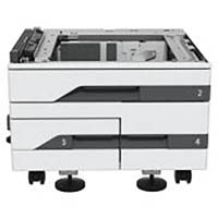 lexmark 32d0803 tandem tray with casters 2520 sheet