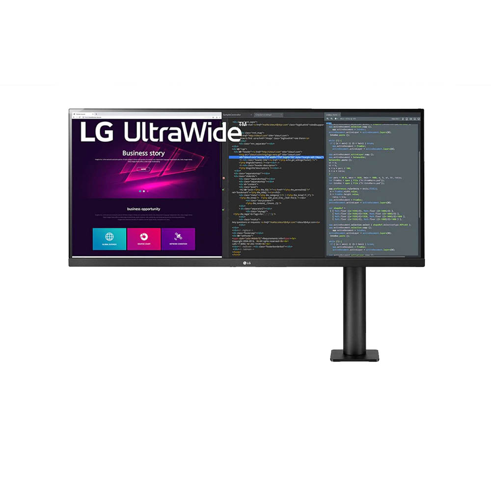 Image for LG QHD ERGO MONITOR 34 INCHES BLACK from MOE Office Products Depot Mackay & Whitsundays