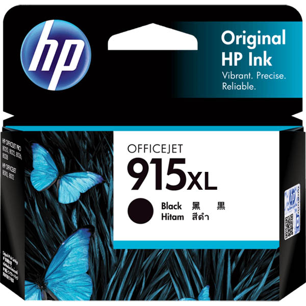 Image for HP 3YM22AA 915XL INK CARTRIDGE HIGH YIELD BLACK from MOE Office Products Depot Mackay & Whitsundays
