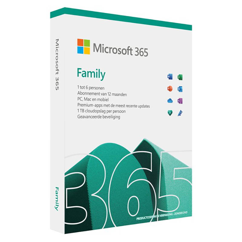 Image for MICROSOFT 365 FAMILY 1 YEAR SUBSCRIPTION from Office Products Depot