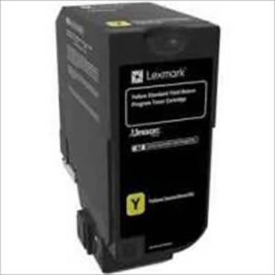 Image for LEXMARK 78C6XYE TONER CARTRIDGE EXTRA HIGH YIELD YELLOW from Ross Office Supplies Office Products Depot