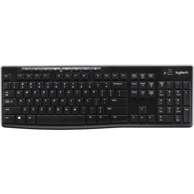 Image for LOGITECH K270 WIRELESS KEYBOARD BLACK from OFFICEPLANET OFFICE PRODUCTS DEPOT
