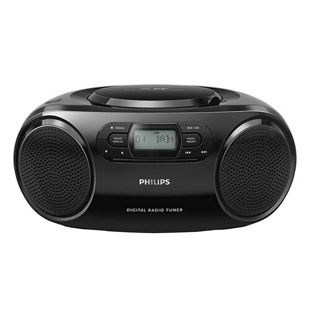 Image for PHILIPS AZB500/79 DIGITAL RADIO TUNER CD SOUND MACHINE BLACK from Margaret River Office Products Depot