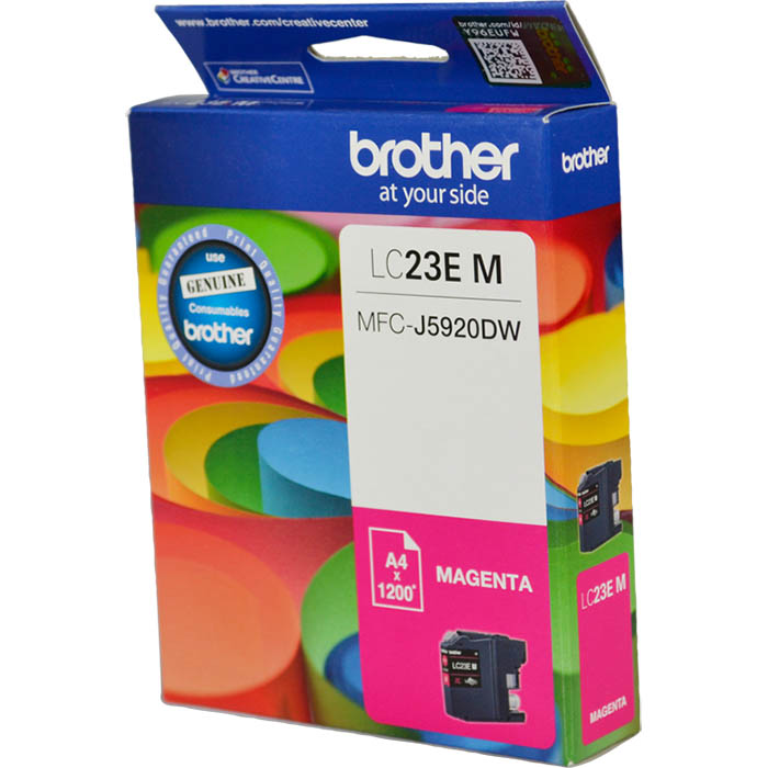 Image for BROTHER LC23E INK CARTRIDGE MAGENTA from Margaret River Office Products Depot