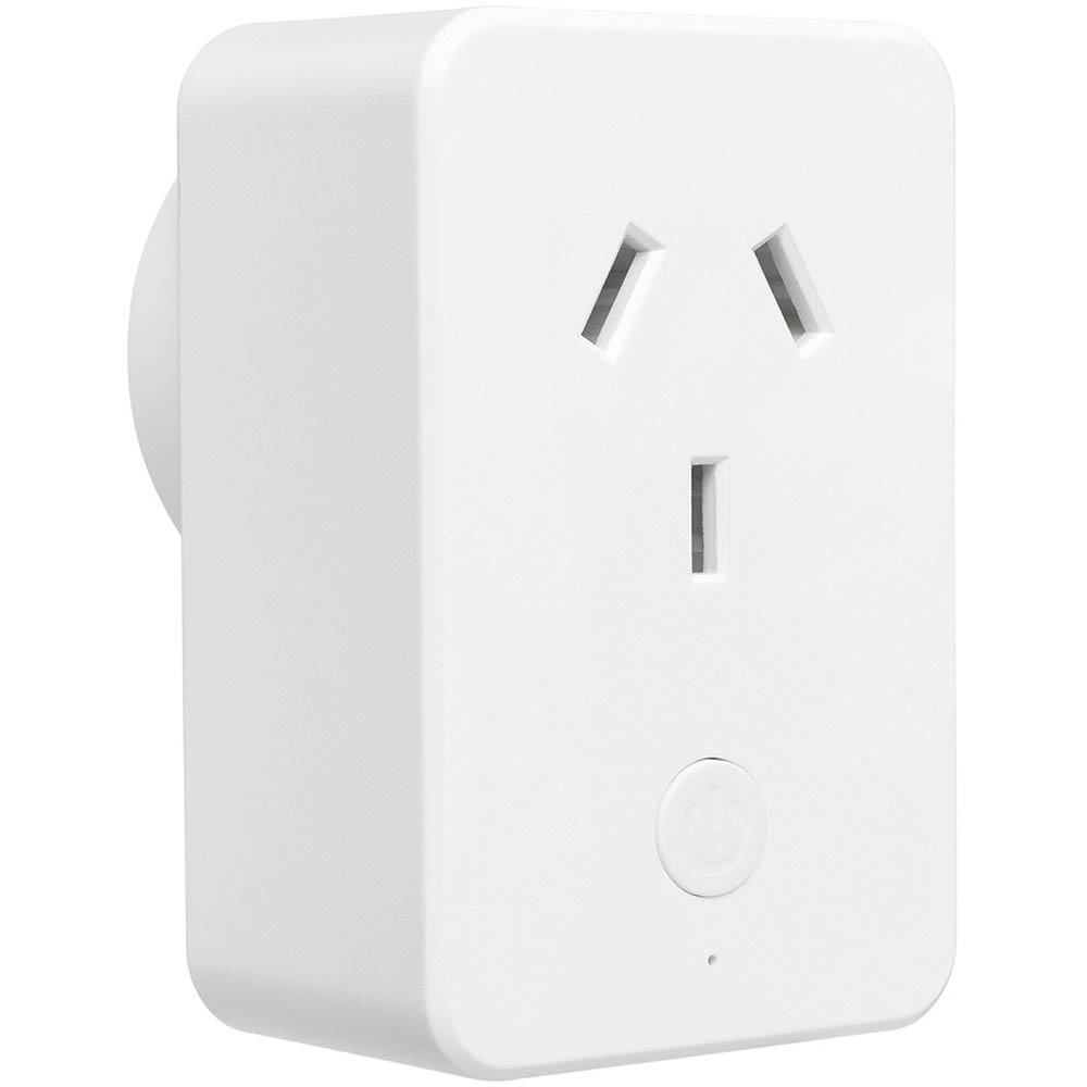 Image for BRILLIANT SMART SINGLE WIFI PLUG WITH ELECTRICITY MONITOR WHITE from Office Products Depot