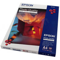 epson c13s041061 quality photo paper 102gsm a4 white pack 100