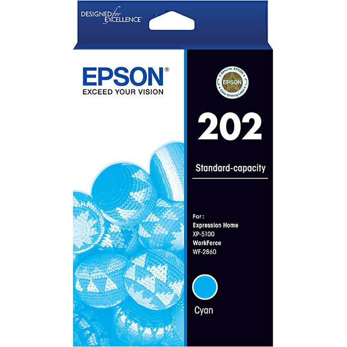 Image for EPSON 202 INK CARTRIDGE CYAN from Margaret River Office Products Depot