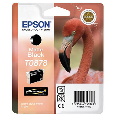 Image for EPSON T0878 INK CARTRIDGE MATTE from MOE Office Products Depot Mackay & Whitsundays