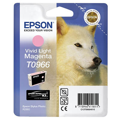Image for EPSON T0966 INK CARTRIDGE VIVID LIGHT MAGENTA from MOE Office Products Depot Mackay & Whitsundays