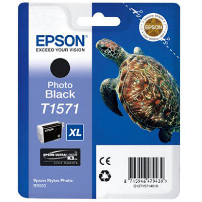 Image for EPSON T1571 INK CARTRIDGE PHOTO BLACK from Margaret River Office Products Depot