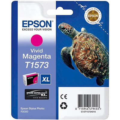 Image for EPSON T1573 INK CARTRIDGE MAGENTA from MOE Office Products Depot Mackay & Whitsundays