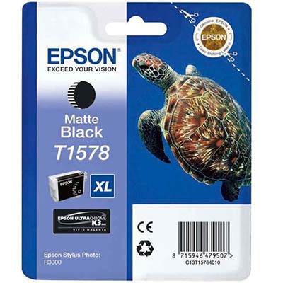 Image for EPSON T1578 INK CARTRIDGE MATTE BLACK from Office Products Depot